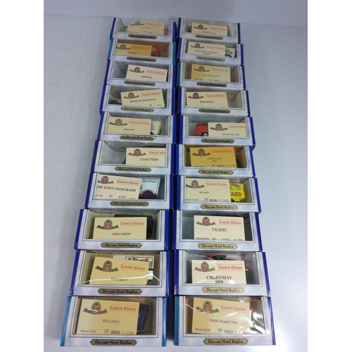 23 - 20 boxed model vehicles