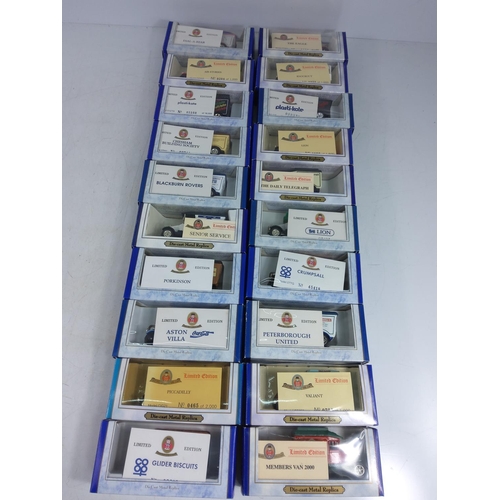 24 - 20 boxed model vehicles