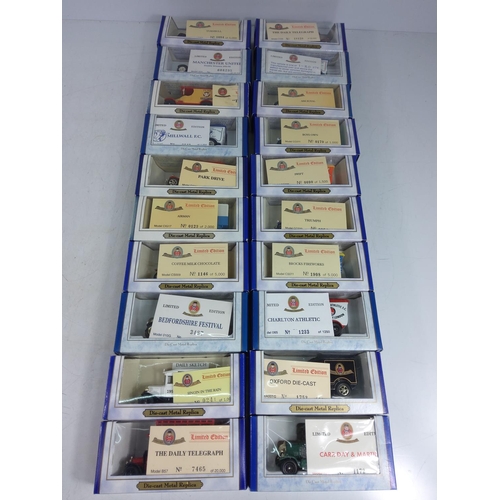 26 - 20 boxed model vehicles