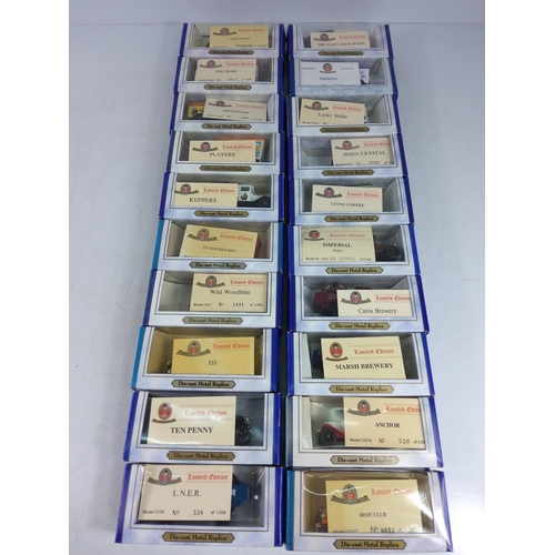 28 - 20 boxed model vehicles