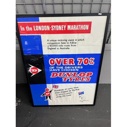 3 - Dunlop Tyres London - Sydney Marathon advertising sign