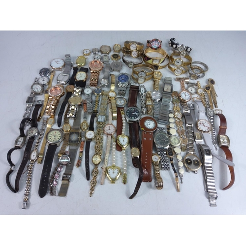 374 - Tub of various watches
