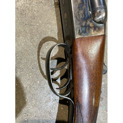 102 - 20 Bore Side by side shot gun by AYA - Serial number S63826 - Please note the purchaser of this will... 