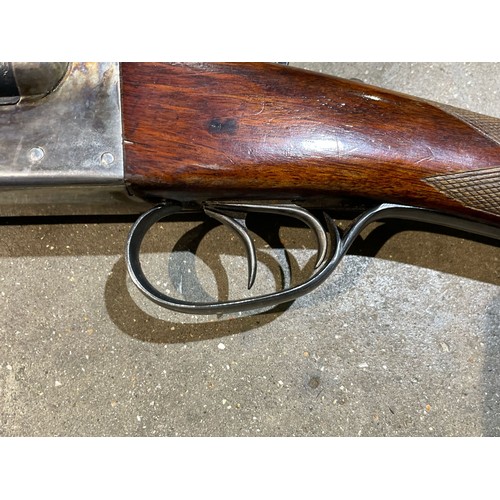 100 - 12Bore Side by side shot gun by AYA - Serial number 317247 - Please note the purchaser of this will ... 