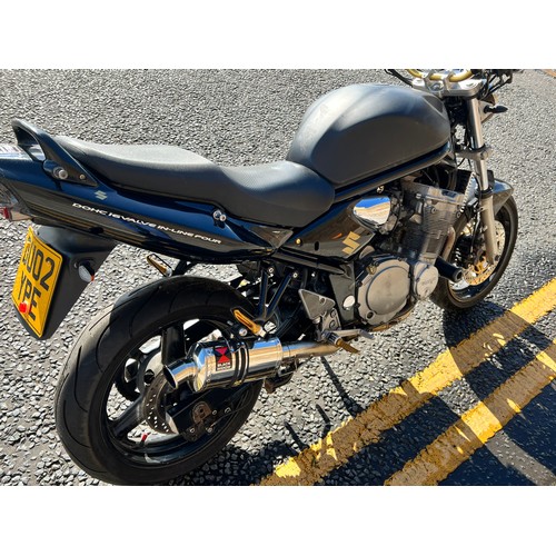 10 - Suzuki GSF 600y, 600cc, 2002, MOT until May 2024, mileage: 40,300, renthor lifted handlebars, upgrad... 