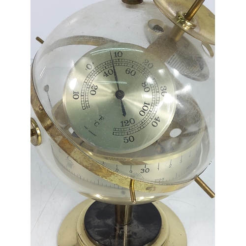 179 - Vintage Sputnik barometer