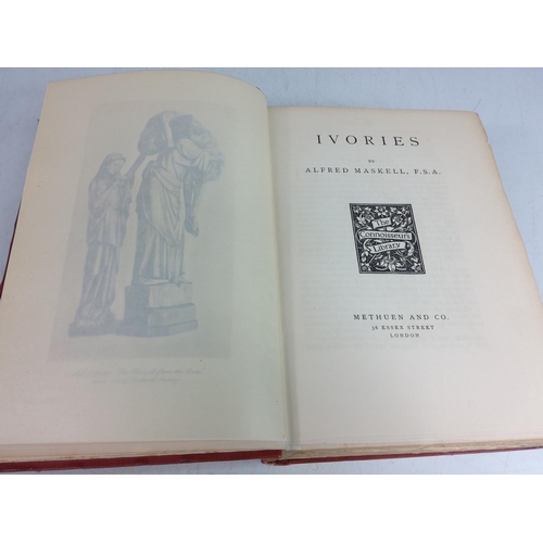 201 - Vintage book 'Ivories' by Alfred Maskell