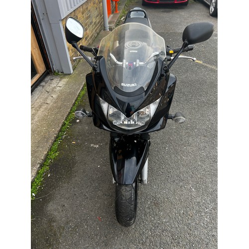 43 - Black Suzuki Bandit  registration LV56 LYZ first registered in December 2006, 600cc petrol, this is ... 