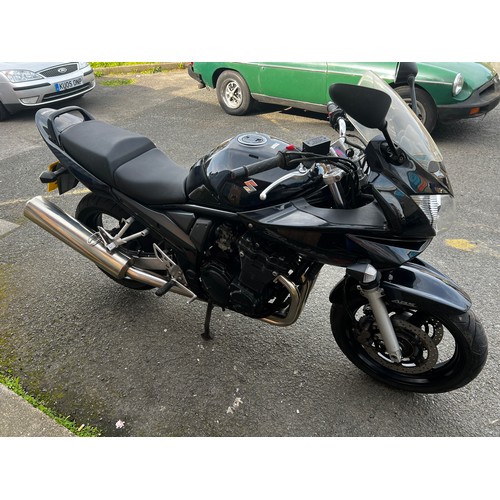 43 - Black Suzuki Bandit  registration LV56 LYZ first registered in December 2006, 600cc petrol, this is ... 