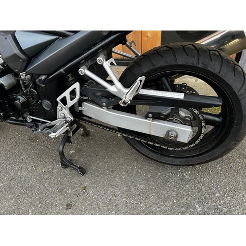 43 - Black Suzuki Bandit  registration LV56 LYZ first registered in December 2006, 600cc petrol, this is ... 