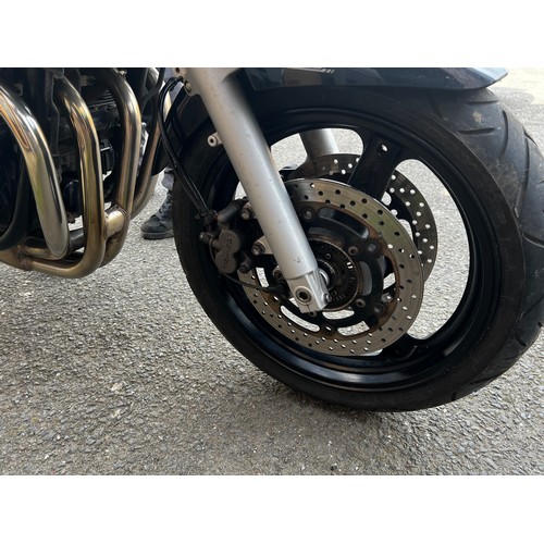 43 - Black Suzuki Bandit  registration LV56 LYZ first registered in December 2006, 600cc petrol, this is ... 