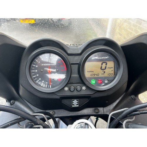 43 - Black Suzuki Bandit  registration LV56 LYZ first registered in December 2006, 600cc petrol, this is ... 