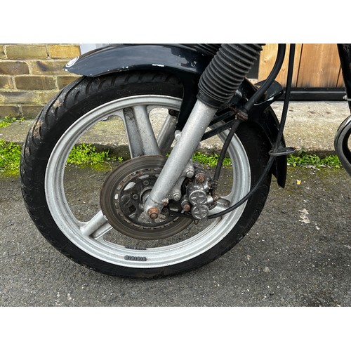 41 - Black Honda 1988 CB125T registration F932CKO, this bike is a nice addition to anyones collection, it... 