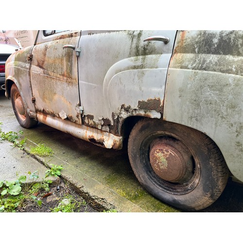 45 - Spares or repair Austin A35.
The car has been sat for a long time and as you can see has been hit wi... 