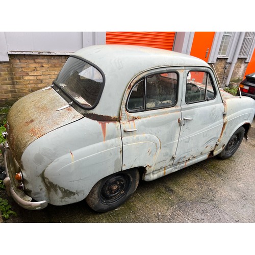 45 - Spares or repair Austin A35.
The car has been sat for a long time and as you can see has been hit wi... 