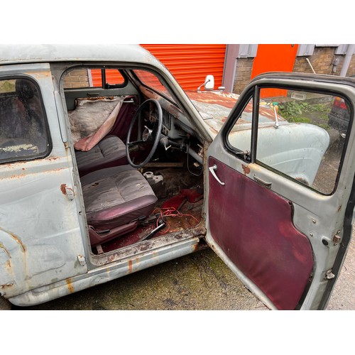 45 - Spares or repair Austin A35.
The car has been sat for a long time and as you can see has been hit wi... 
