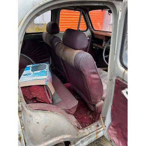 45 - Spares or repair Austin A35.
The car has been sat for a long time and as you can see has been hit wi... 