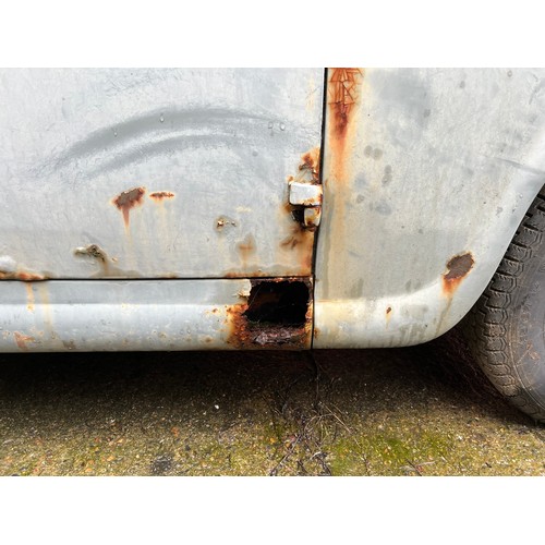 45 - Spares or repair Austin A35.
The car has been sat for a long time and as you can see has been hit wi... 