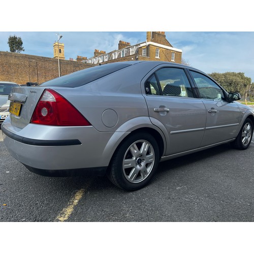 44 - Silver Ford Mondeo Ghia Auto, Registration KU05ONF, first Registered in March 2005, with 3 former ke... 