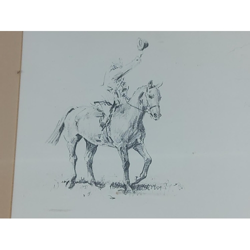 176 - Horse montage picture, 64 x 50cms