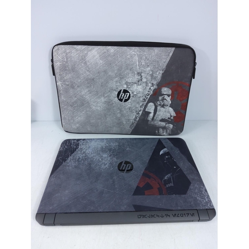 61 - HP Star Wars gaming laptop with IS Processor (no charger)