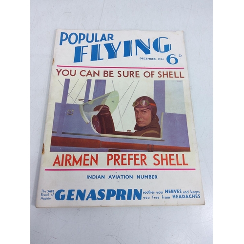 64 - Vintage 1934 'Popular Flying' magazine