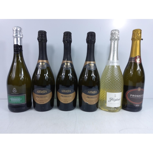 148 - 6 bottles of various Prosecco