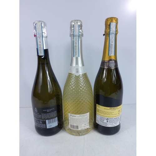 148 - 6 bottles of various Prosecco