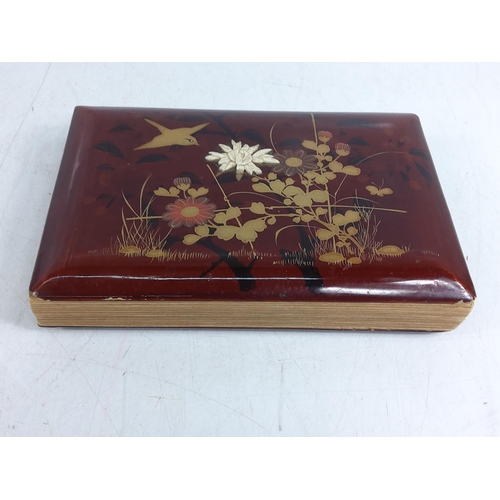 189 - Antique Chinese inlaid photo album