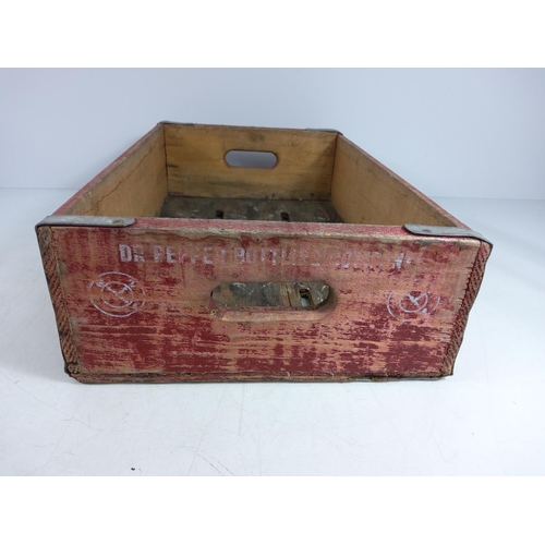 203 - Dr Pepper drinks crate, Redex bottle, shoe lasts etc