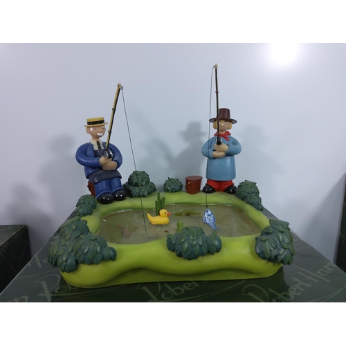 45 - 3 large Robert Harrop Camberwick Green figures, CGS07 The Mayor & Mr Clamp Limited Edition 1st Editi... 