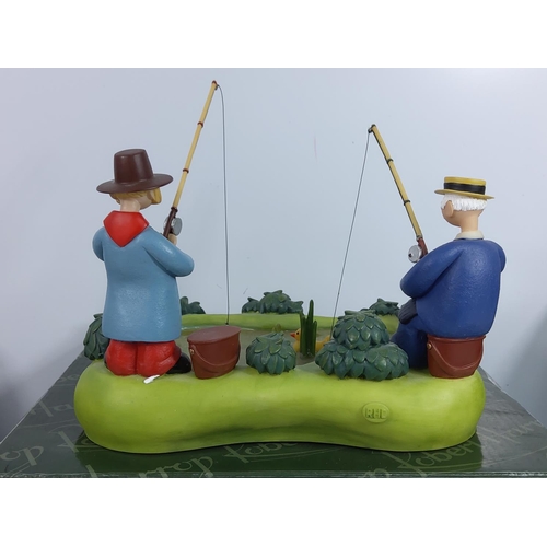 45 - 3 large Robert Harrop Camberwick Green figures, CGS07 The Mayor & Mr Clamp Limited Edition 1st Editi... 