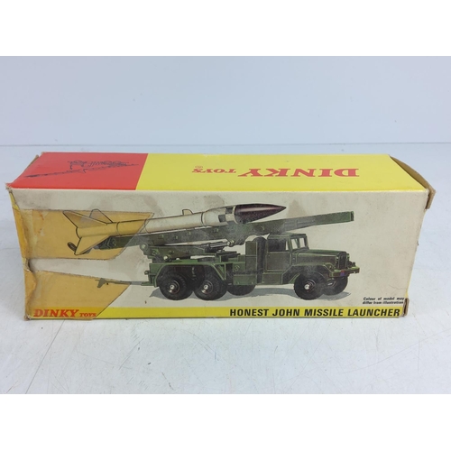 80 - Boxed Dinky missile launcher, model no.665