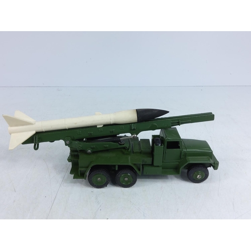 80 - Boxed Dinky missile launcher, model no.665