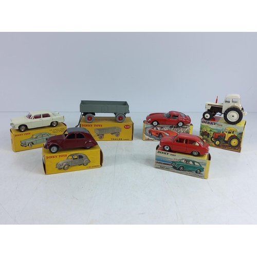 87 - 6 boxed Dinky models, model no's 535, 553, 428, 506, 305 & 509