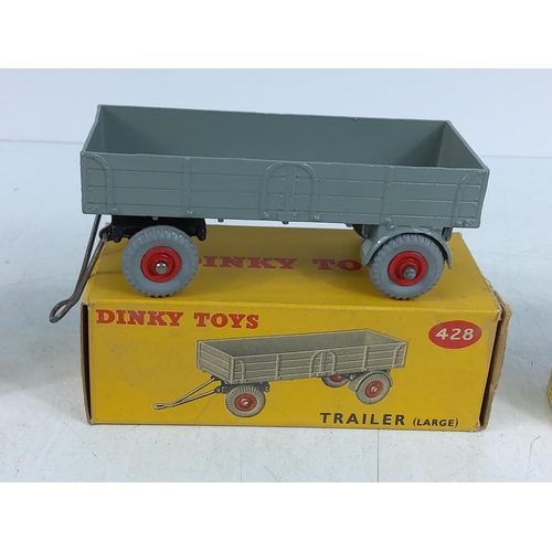 87 - 6 boxed Dinky models, model no's 535, 553, 428, 506, 305 & 509