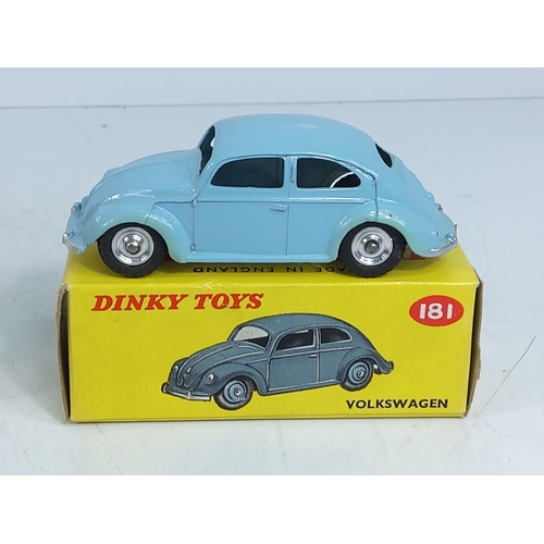 90 - 6 boxed Dinky models, model no's 214, 181, 177, 165, 196 & 165