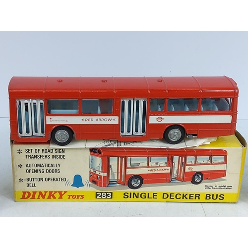 94 - 6 boxed Dinky model vehicles, model no's 292, 429, 289, 144, 283 & 186