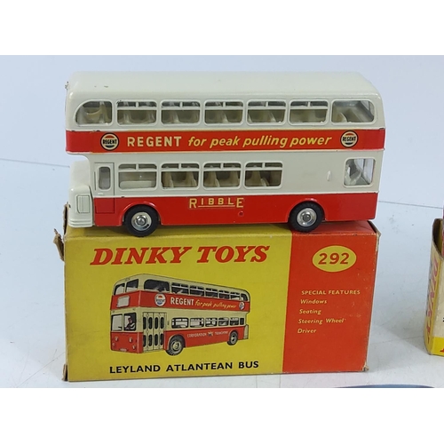 94 - 6 boxed Dinky model vehicles, model no's 292, 429, 289, 144, 283 & 186