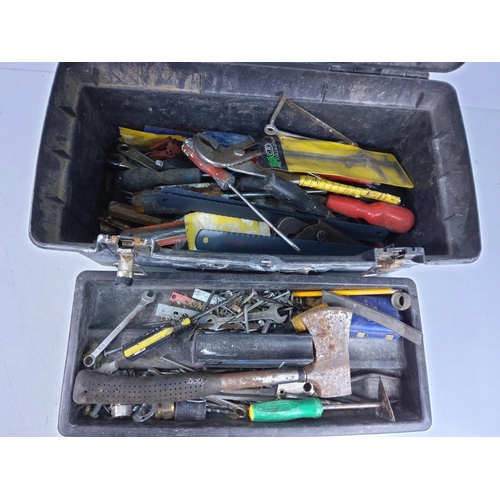 19 - 2 tool boxes and contents