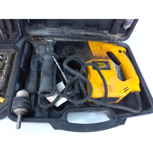 20 - 2 cased tools and a box of tools