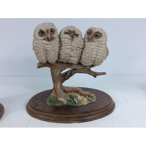 7 - 6 Owl figures