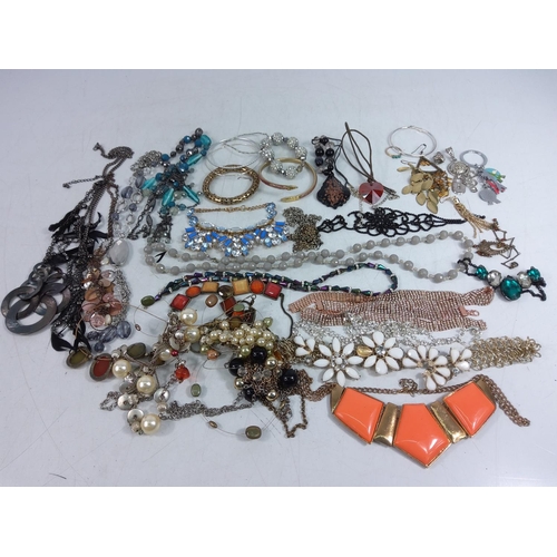 235 - 2 bags of costume jewellery