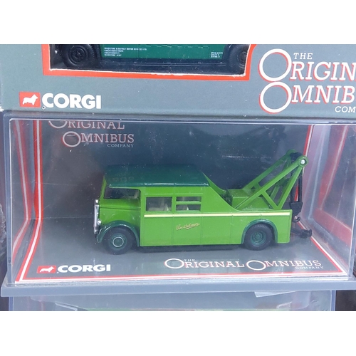 24 - 8 Corgi bus models