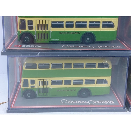 24 - 8 Corgi bus models