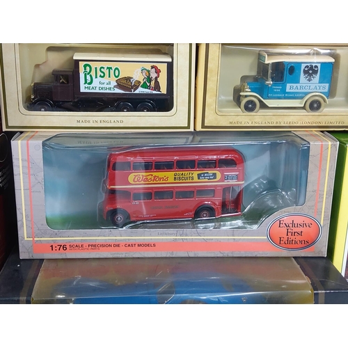 27 - Selection of various boxed model vehicles including EFE buses