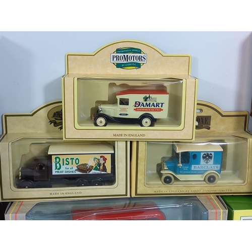 27 - Selection of various boxed model vehicles including EFE buses