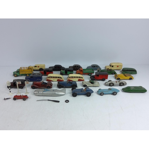 36 - Collection of vintage model vehicles