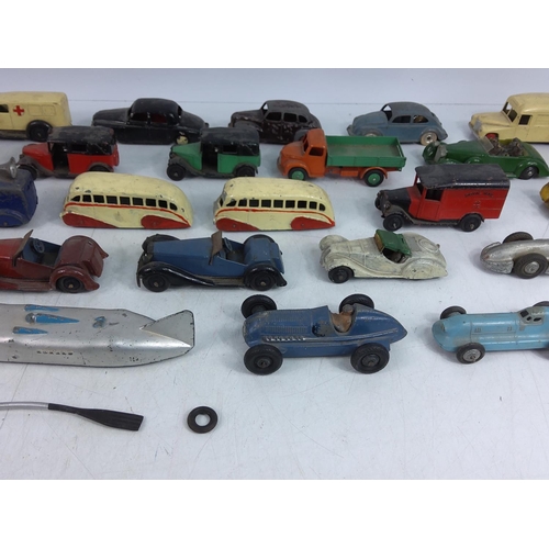 36 - Collection of vintage model vehicles