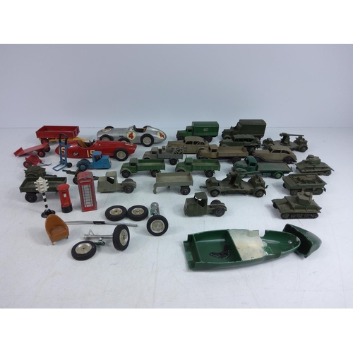 37 - Collection of model vehicles including military